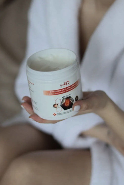 Фитокрем-бальзам (Крем для суставов, фитокрем) для суставов, локтей 250 мл. DctrGo  в Иркутске