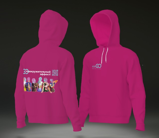 Худи с логотипом Dctr.Go в Иркутске